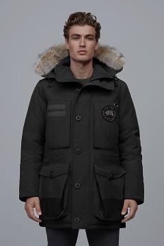 Chamarras Canada Goose Hombre México - Macculloch Abrigos Black Label Negros XT8379406
